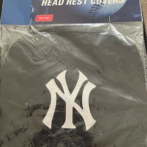 New York Yankees Head Rest Covers